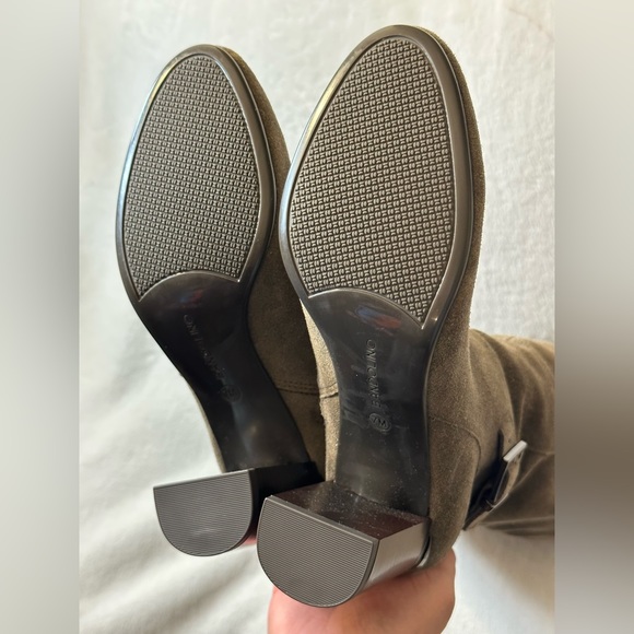 Bandolino Women’s Green Metal Heel Accent Buckle Boot - Picture 7 of 7